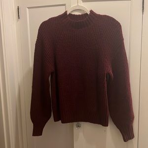 Mock neck sweater